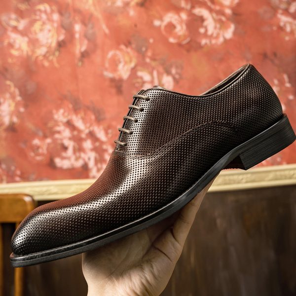 Men's leather shoes